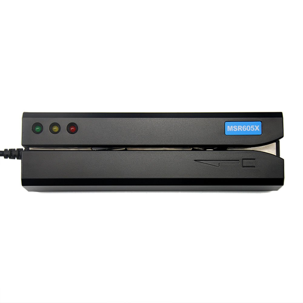 Deftun MSR605X USB Magnetic Stripe Credit Card Reader Writer Encoder